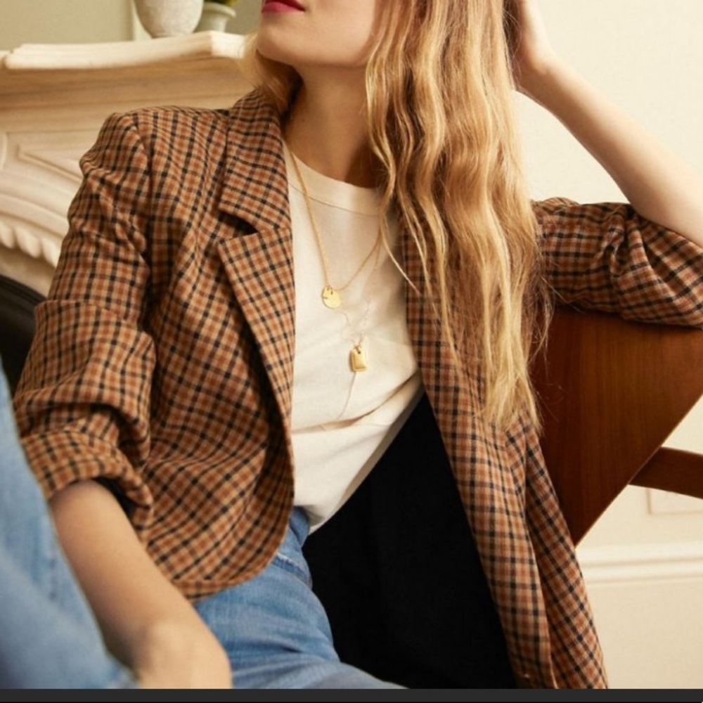 Madewell Caldwell Double-Breasted Blazer - Picture 6 of 14